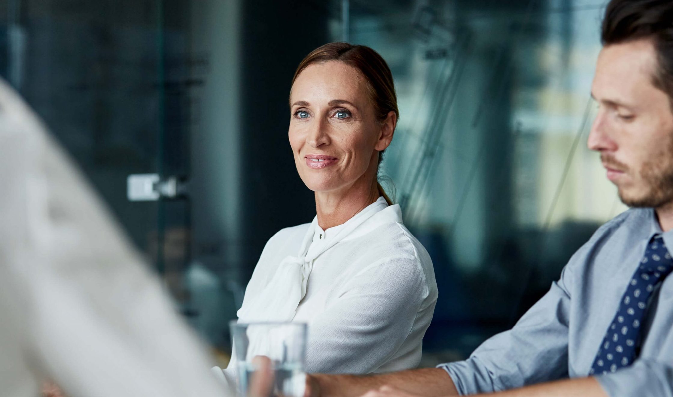 招聘流程外包（RPO）提供商与客户会面