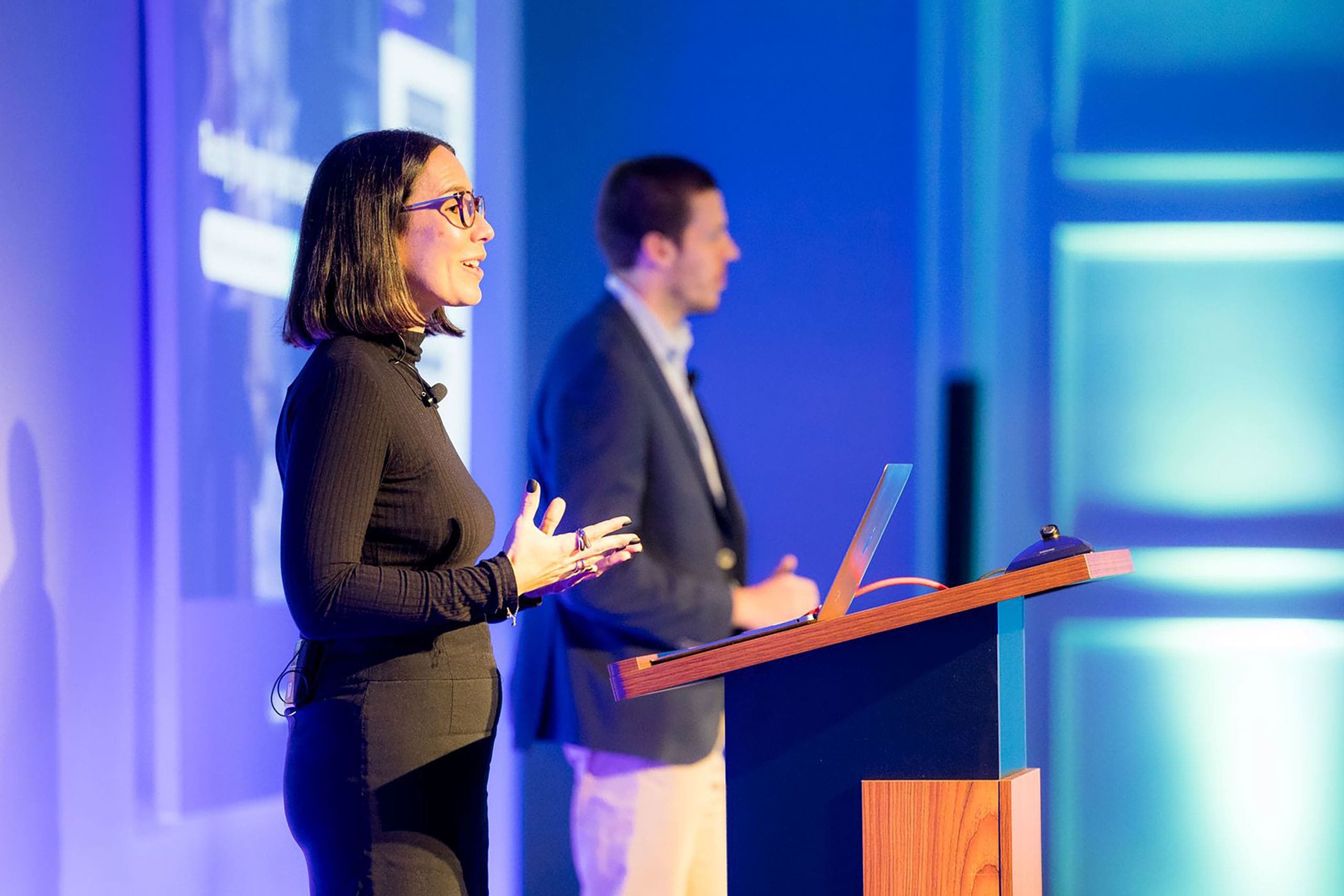 Carina Lacour, Principal Product Manager of AI at Avature and Nicolás Bader, Product Marketing Director at Avature, share Avature’s AI roadmap at Avature Upfront US 2025